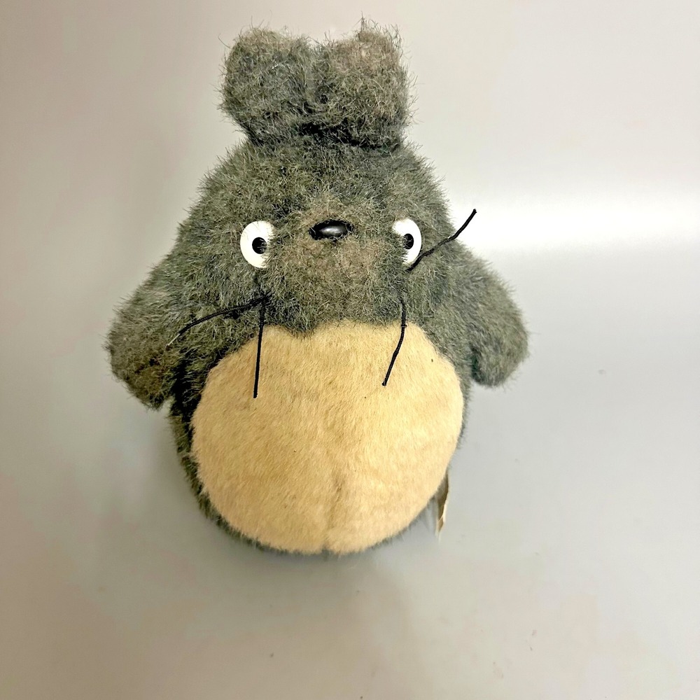 Vintage My Neighbor Totoro Plush‎ Studio Ghibli Sun Arrow Gund Grey Stuffed Toy